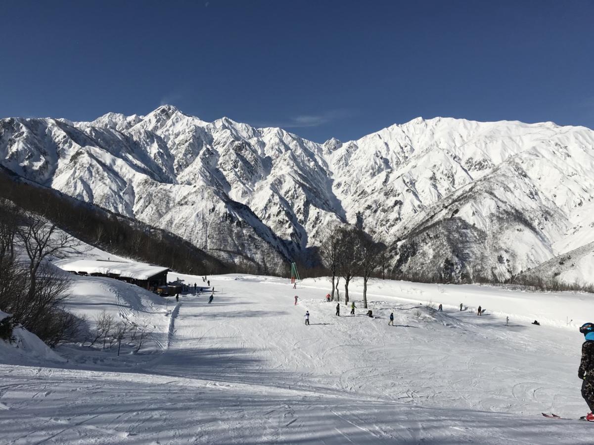 Sunny Side Hut Bed & Breakfast Hakuba Exterior foto